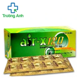 Air-X 120 - Thuốc trị đầy hơi hiệu quả của Thái Lan