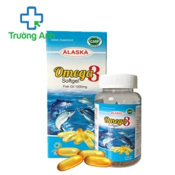 Alaska Omega 3 Softgel 1000mg - Hỗ trợ giảm cholesterol trong máu hiệu quả