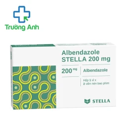 Albendazol Stella 200mg - Thuốc điều trị giun sán hiệu quả