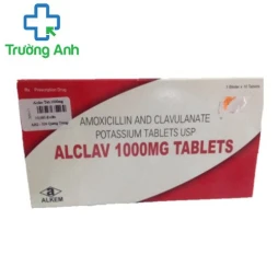 Alclav 1000mg - Thuốc điều trị nhiễm khuẩn hiệu quả của Ấn Độ