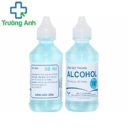 Alcohol 70° - 60ml Bidiphar - Giúp sát trùng vết thương ngoài da