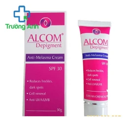 Alcom Depigment SPF 30g - Kem bôi da giúp làm mờ vết thâm nám hiệu quả