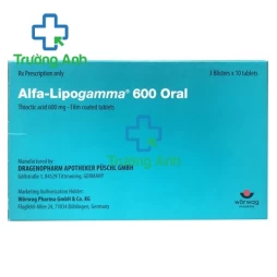 Alfa-Lipogamma 600 Oral - Thuốc điều trị đa thần kinh đái tháo đường