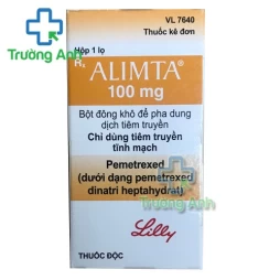 Alimta 100mg - Thuốc điều trị ung thư phổi hiệu quả của Mỹ