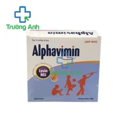 Alphavimin Siro - Thuốc điều trị bệnh nhiễm trùng herpes hiệu quả 