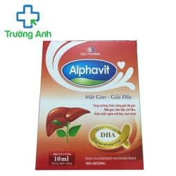 Alphavit Mát gan - Giải độc MediUSA - Hỗ trợ tăng cường chức năng gan