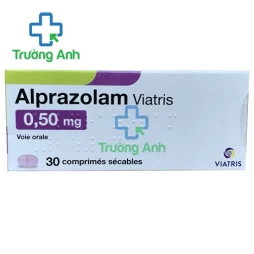 Alprazolam Viatris 0,5mg - Thuốc điều trị trầm cảm hiệu quả