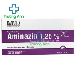 Aminazin 1.25% Danapha - Thuốc điều trị thần kinh hiệu quả