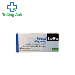 Amlessa 8mg/10mg KRKA - Thuốc  điều trị tăng huyết áp