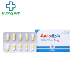 Amlodipin 5mg Domesco - Thuốc điều trị cao huyết áp hiệu quả