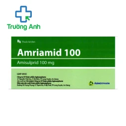 Amriamid 100 - Thuốc điều trị bệnh tâm thần phân liệt của Agimexpharm