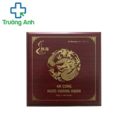 An Cung Ngưu Hoàng Đông Á Hộp Gỗ 1 Viên Hoàn - Giúp hỗ trợ điều trị đột quỵ hiệu quả