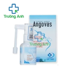 Angovas 30ml Ferrer - Dung dịch xịt họng giảm đau rát họng