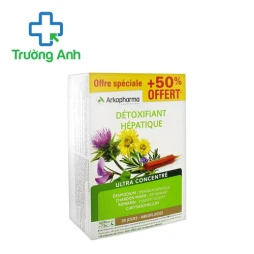 Arkopharma Detoxifiant Hepatique (30 ống) - Hỗ trợ tăng cường chức năng gan hiệu quả