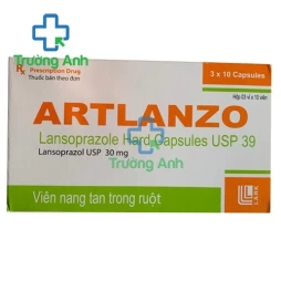 Artlanzo - Thuốc điều trị viêm loét dạ dày, tá tràng của Ấn Độ