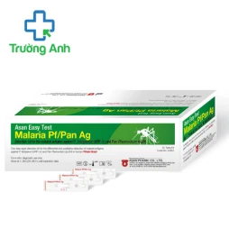 Asan Easy Test Malaria Pf/Pan Ag (25 test) giúp phân biệt các sốt rét 