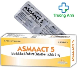 Asmaact 5mg - Thuốc điều trị hen phế quản mạn tính của India