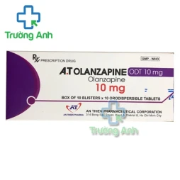 A.T Olanzapine ODT 10mg - Thuốc điều trị tâm thần phân liệt hiệu quả