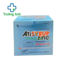 Atisyrup zinc - Siro bổ sung kẽm cho cơ thể của An Thiên