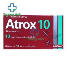 Atrox 10 Biofarm - Thuốc điều trị tăng cholesterol máu của Ba Lan