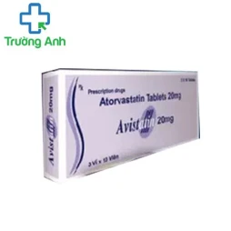 Avistatin 20mg - Thuốc giúp hạ mỡ máu hiệu quả