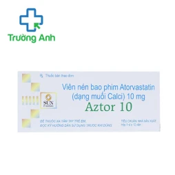 Aztor 10mg - Thuốc giúp hạ mỡ máu hiệu quả của Ấn Độ