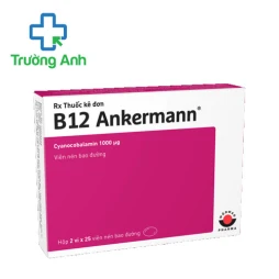 B12 Ankermann Worwag pharma - Thuốc dự phòng và điều trị thiếu vitamin B12