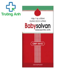 Babysolvan - Thuốc điều trị hô hấp và viêm phế quản hiệu quả