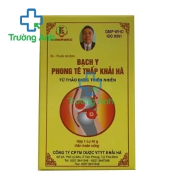 Bạch y phong tê thấp Khải Hà - Điều trị viêm khớp, đau nhức xương khớp hiệu quả