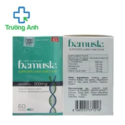 Bamusla - Viên uống giúp giải độc gan, tăng cường chức năng gan