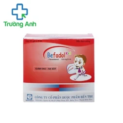 Befadol Kid Bepharco - Thuốc hạ sốt, giảm đau nhức hiệu quả