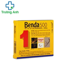 Benda 500mg - Thuốc trị giun hiệu quả