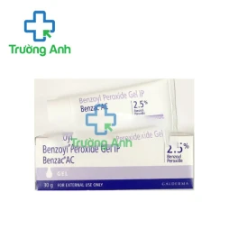 Benzac AC 2,5% 30g Galderma - Hỗ trợ trị mụn trứng cá hiệu quả