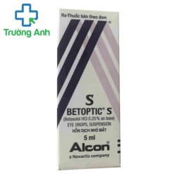 Betoptic S - Thuốc nhỏ mắt của Mỹ