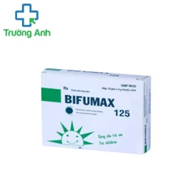 Bifumax 125mg - Cốm pha uống điều trị nhiễm khuẩn hiệu quả