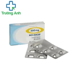 Bio-Dacef 250 - Thuốc kháng sinh trị bệnh hiệu quả của Ba Lan