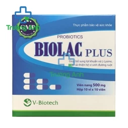 Biolac plus V-Biotech (viên) - Giúp bảo vệ đường tiêu hóa hiệu quả