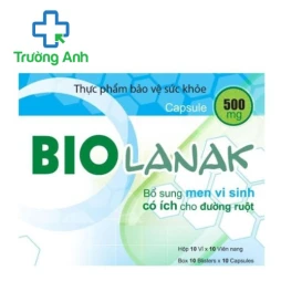 Biolanak V-Biotech - Hỗ trợ bổ sung men vi sinh cho đường ruột