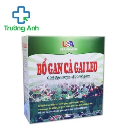 Bổ gan cà gai leo USA Pharma - Hỗ trợ giải độc và bảo vệ gan hiệu quả 