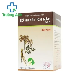 Bổ huyết ích não BDF - Giúp tăng cường trí nhớ, lưu thông máu hiệu quả 