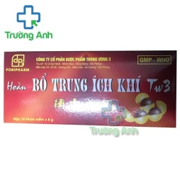 Bổ Trung Ích Khí Tw3 - Giúp tăng cường sức khỏe hiệu quả