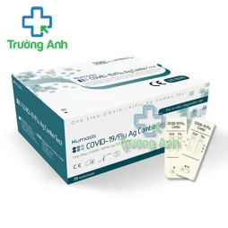 Humasis COVID-19/Flu Ag Combo Test - Bộ xét nghiệm kháng nguyên Sars-CoV-2, cúm A và B