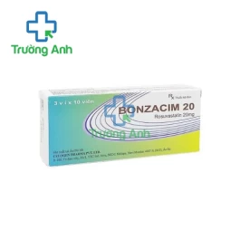 Bonzacim 20mg - Thuốc điều trị tăng mỡ máu hiệu quả của Ấn Độ