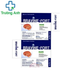 Bravine - Fort - Hỗ trợ điều trị các bệnh lý tuần hoàn não hiệu quả