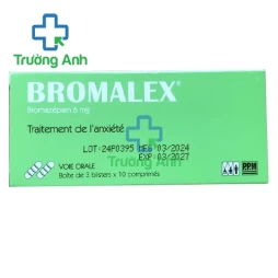 Bromalex 6mg - Bromazepam 6mg an thần gây ngủ hiệu quả