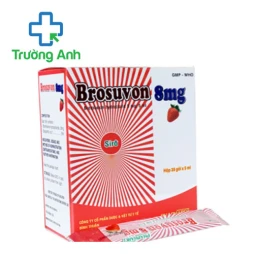 Brosuvon 8mg Phapharco - Thuốc giúp loãng đờm hiệu quả 