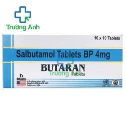 Butaran 4mg Brawn - Thuốc điều trị hen phế quản