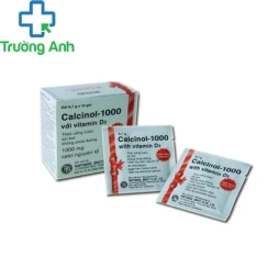 Calcinol 1000 (gói) - Thuốc bổ giúp bổ sung calci hiệu quả của Ấn Độ