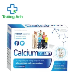 Calcium D3-MK7 Vinaphar - Hỗ trợ bổ sung canxi cho cơ thể