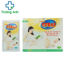 Calcium Geral (gói 10ml) - Giúp trẻ phát triển chiều cao của NIC PHARMA